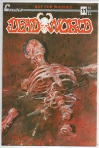 DEADWORLD #11 VF Caliber Undead Zombies Vincent Locke 1989