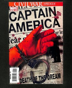 Captain America (2005) #25 Death of Steve Rogers!