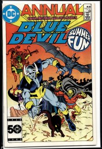 Blue Devil Annual (1985) Blue Devil