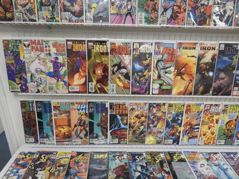 Huge Lot 140+ Comics W/ Iron Man, Hulk, X-Men, +More! Avg FN+ Condition!