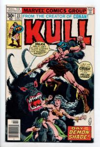 Kull the Destroyer #23 - Demon Shade! (Marvel, 1977) - FN/VF