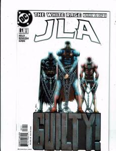 10 JLA DC Comic Books # 76 77 78 79 80 81 83 84 85 87 Justice League Batman RC5