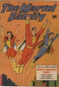 The Marvel Family Moves A Town