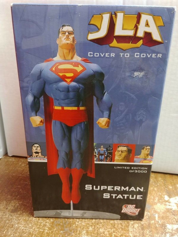 DC Direct Superman Statue JLA Cover To Cover Justice League 1908/3000 