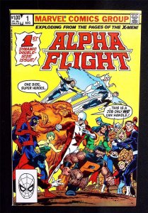 Alpha Flight #1 Marvel Comics Aug 1983 First Appearance of Puck & Marrina VF/NM