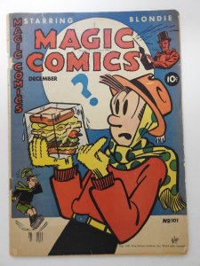 Magic Comics #101 (1947) Solid GVG Condition!