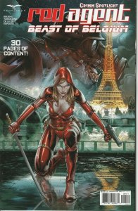 Grimm Spotlight Red Agent Beast of Belgium Cover A Zenescope GFT NM Vitorino