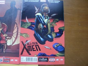 5 Near-Mint Marvel ALL-NEW X-MEN Comic #1 #6 #18 #19 #20 (2013 2014 Bendis Silva
