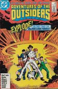 Adventures of the Outsiders #40 DC Comics December Dec 1986 (FNVF)