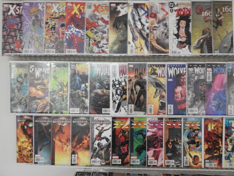Huge Lot 170+ Comics W/ X-Men, Spider-man, Wolverine+ Avg VF-NM Condition!