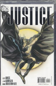 Justice #2 Second Print Cover (2005) Justice League
