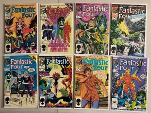 Fantastic Four comics lot #251-299 direct 41 diff avg 8.0 (1983-87)