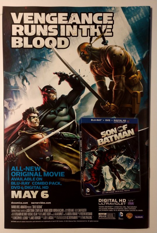 Justice League #30 (9.4, 2014) JESSICA CRUZ CAMEO