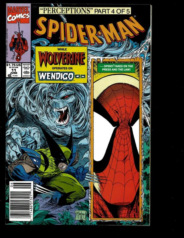 Lot Of 9 Spider-Man Marvel Comics # 8 9 10 11 12 13 14 15 16 Wolverine Venom SM2