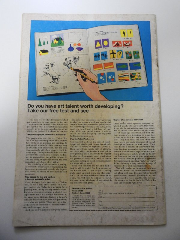 Daredevil #59 (1969) VG Condition rusty staples, ink on bc