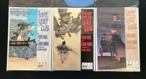 LONE WOLF AND CUB 3PC LOT (VF) #3-5!! 1987