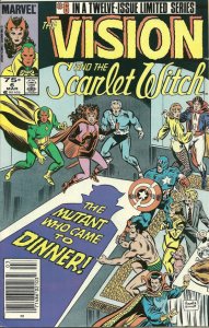 Vision And Scarlet Witch (Vol. 2) #6 (Newsstand) VF ; Marvel | Avengers