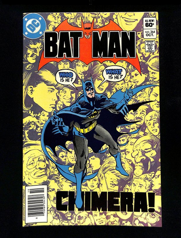 Batman #364 Newsstand Variant