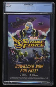Immortal Hulk #2 CGC NM 9.4 White Pages 1st Dr. Frye!