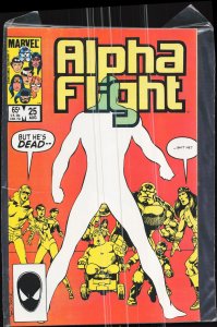 Alpha Flight #25 (1985) Alpha Flight