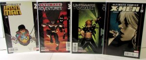 Ultimate Lot 4 #Iron Man 2, Adventures 3, War 4, X-Men 5 2005 Marvel 9.0 Comics