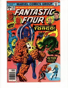 Fantastic Four #174 THE TITAN CALLED...TORGO! Bronze Age MARVEL