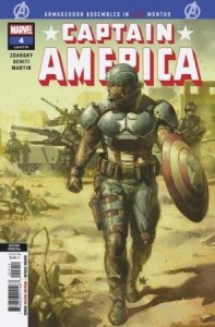 Captain America #4 Ben Harvey 2nd Printing Variant Marvel Prh Comic Book