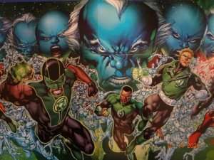 RISE OF THE THIRD ARMY Promo Poster, Green Lantern 22 x 34, 2012, DC Unused 473