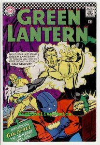 GREEN LANTERN #48, VF/VFN+, Power Ring, Hal Jordan, Goldface, 1966, Gil Kane