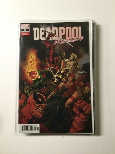 Deadpool Assassin 5 Variant Near Mint Marvel HPA