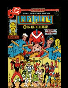 Lot of 12 Infinity Inc. DC Comic Books #1 2 7 13 14 15 16 17 18 19 20 21  JF25