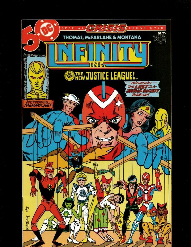 Lot of 12 Infinity Inc. DC Comic Books #1 2 7 13 14 15 16 17 18 19 20 21  JF25