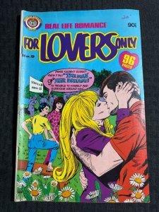 Vintage FOR LOVERS ONLY Australian Murray Comic #9 VG 4.0