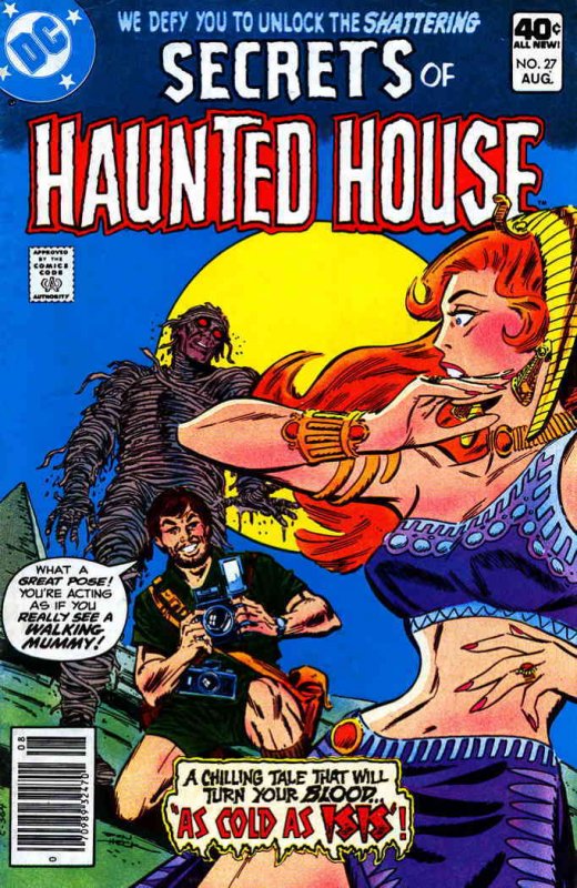 Secrets of Haunted House #27 GD ; DC | low grade comic Mummy Horror Pyramid