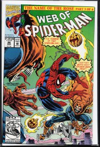 Web of Spider-Man #86 Direct Edition (1992) Spider-Man [Key Issue]