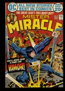 Mister Miracle #9 NM- 9.2 Jack Kirby Cover and Art! 1st Appearance Himon!