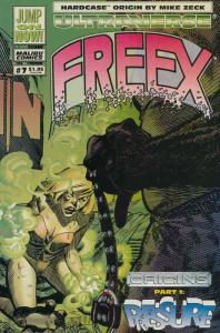 Freex #7 VF/NM; Malibu | save on shipping - details inside