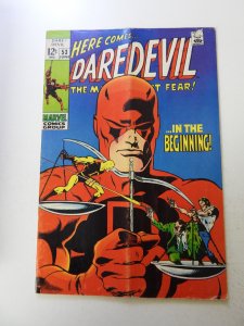 Daredevil #53 (1969) VG condition subscription crease