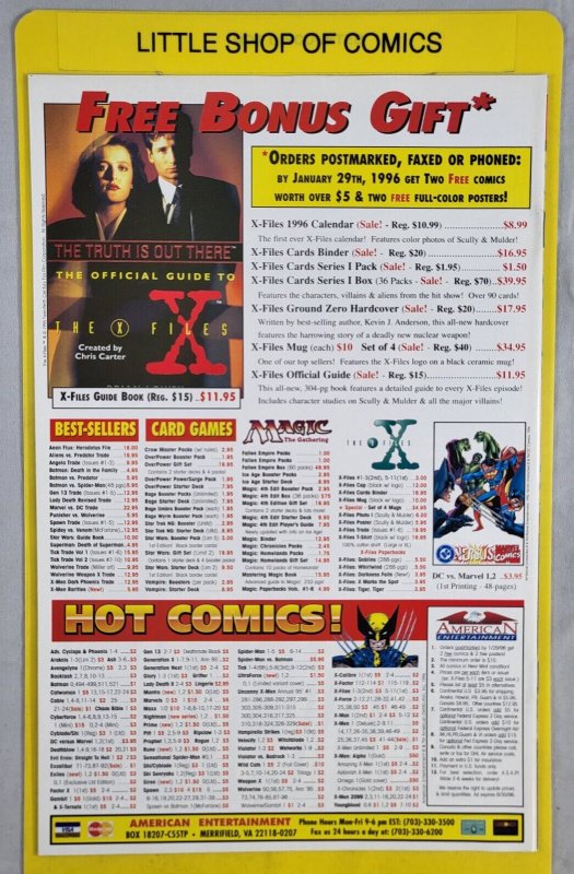 Jason Vs Leatherface #2 1995 Topps Comics NM