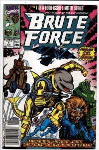 Brute Force #1 (1990) Brute Force [Key Issue]