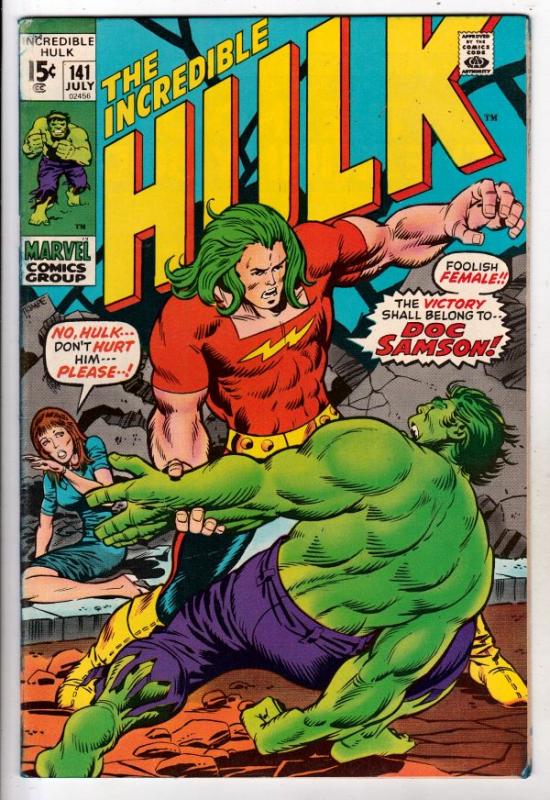 Incredible Hulk #141 (Jul-71) FN/VF+ Mid-High-Grade Hulk