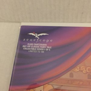 2021 Zenescope VIP Classic Fairy Tale Jasmine Collectible Cover #1 by Elias