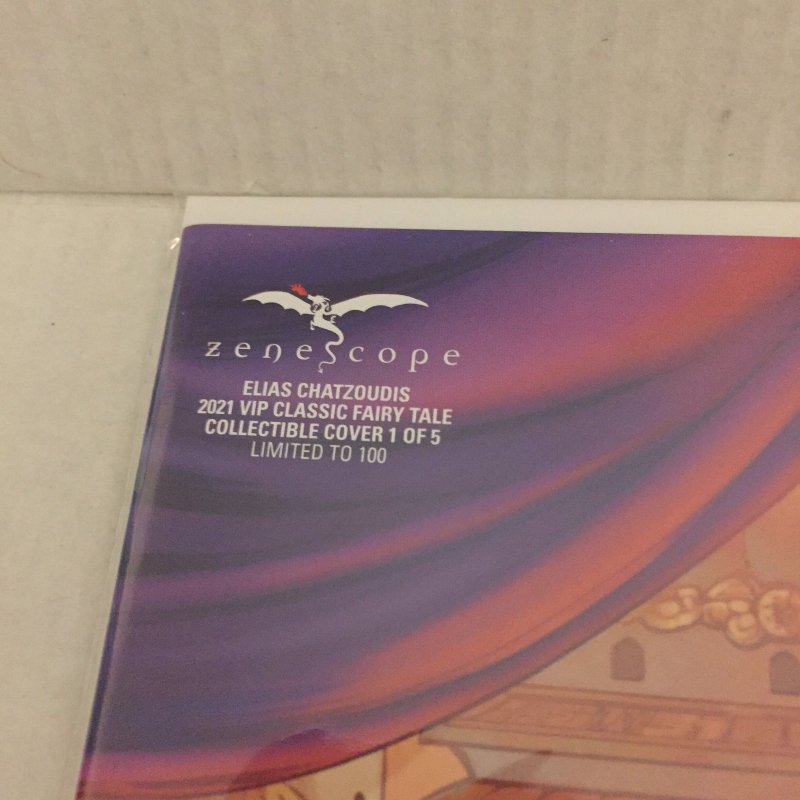 2021 Zenescope VIP Classic Fairy Tale Jasmine Collectible Cover #1 by Elias