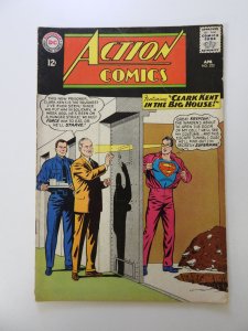 Action Comics #323 (1965) VG+ condition 1/4 spine split