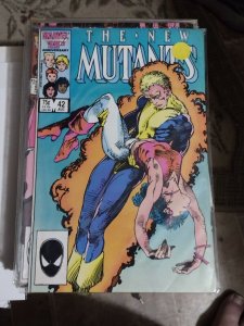 NEW MUTANTS  # 42 1986 marvel   X MEN dazzler   lila