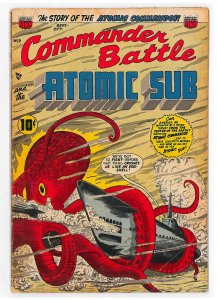 Commander Battle and the Atomic Sub (1954) #2 VG-