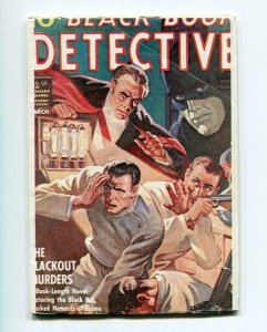 BLACK BOOK DETECTIVE-NOV/1941-REPRODUCTION-LIMITED EDITION-THE BLACKOUT MURDERS