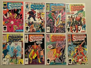 Squadron Supreme set #1-12 Direct editions 6.0 FN (1985 1st Series)