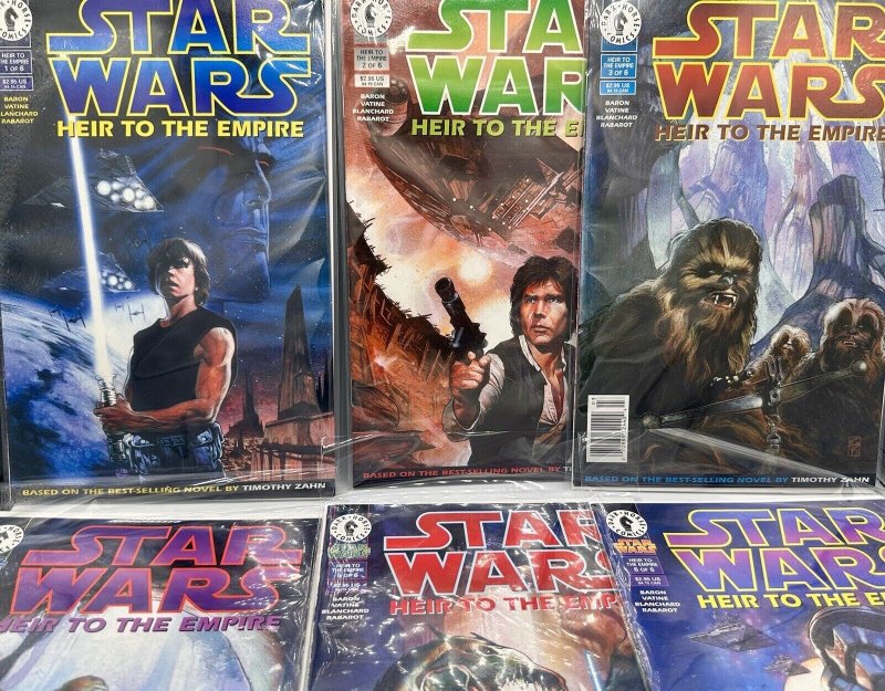 Star Wars: Heir To The Empire Issues 1-6 (1995) #1-6 Comic Book Lot Dark Horse