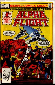 Alpha Flight #1 (1983) Alpha Flight [Key Issue]